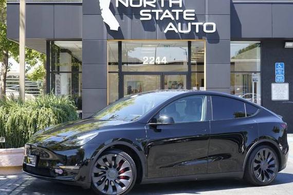 TESLA MODEL Y 2022 7SAYGDEFXNF342795 image